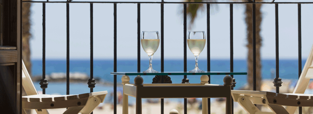 Villajoyosa utleie leiligheter helt ved strandlinjen